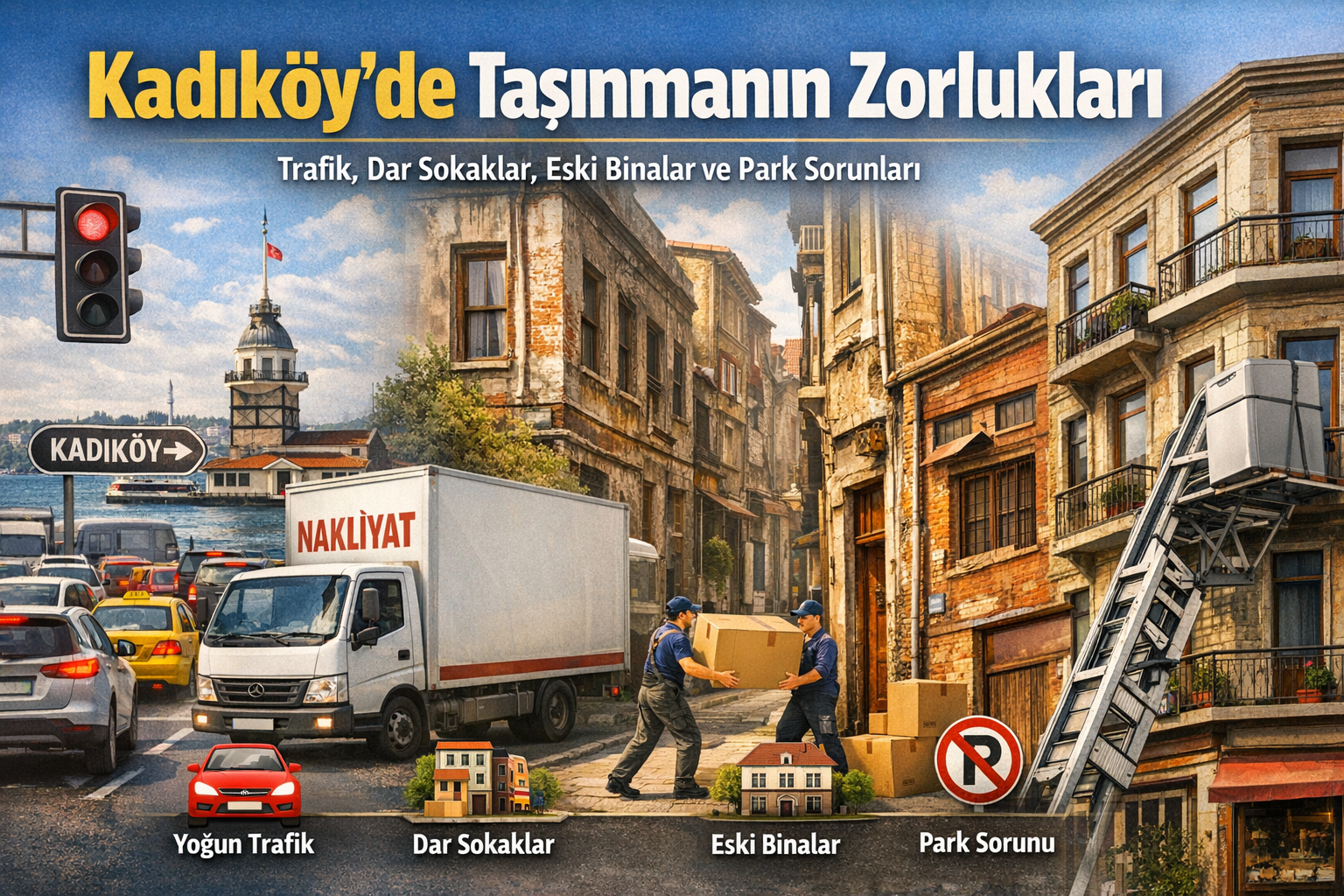 Kadıköy’de Taşınmanın Zorlukları | Detaylı Rehber